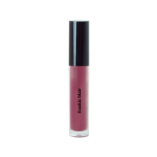 Frankie Blair Lip Gloss Hilde a rich dusty pink with brown undertones