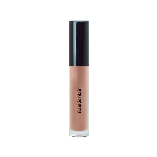 Frankie Blair Lip Gloss Ines, a pale pigmented nude gloss