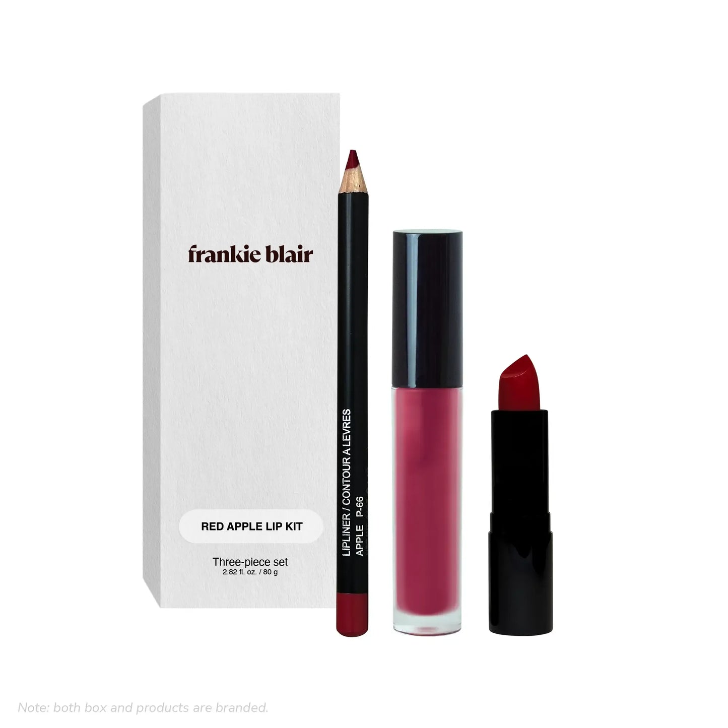 Frankie Blair Lip Kit - Red Apple