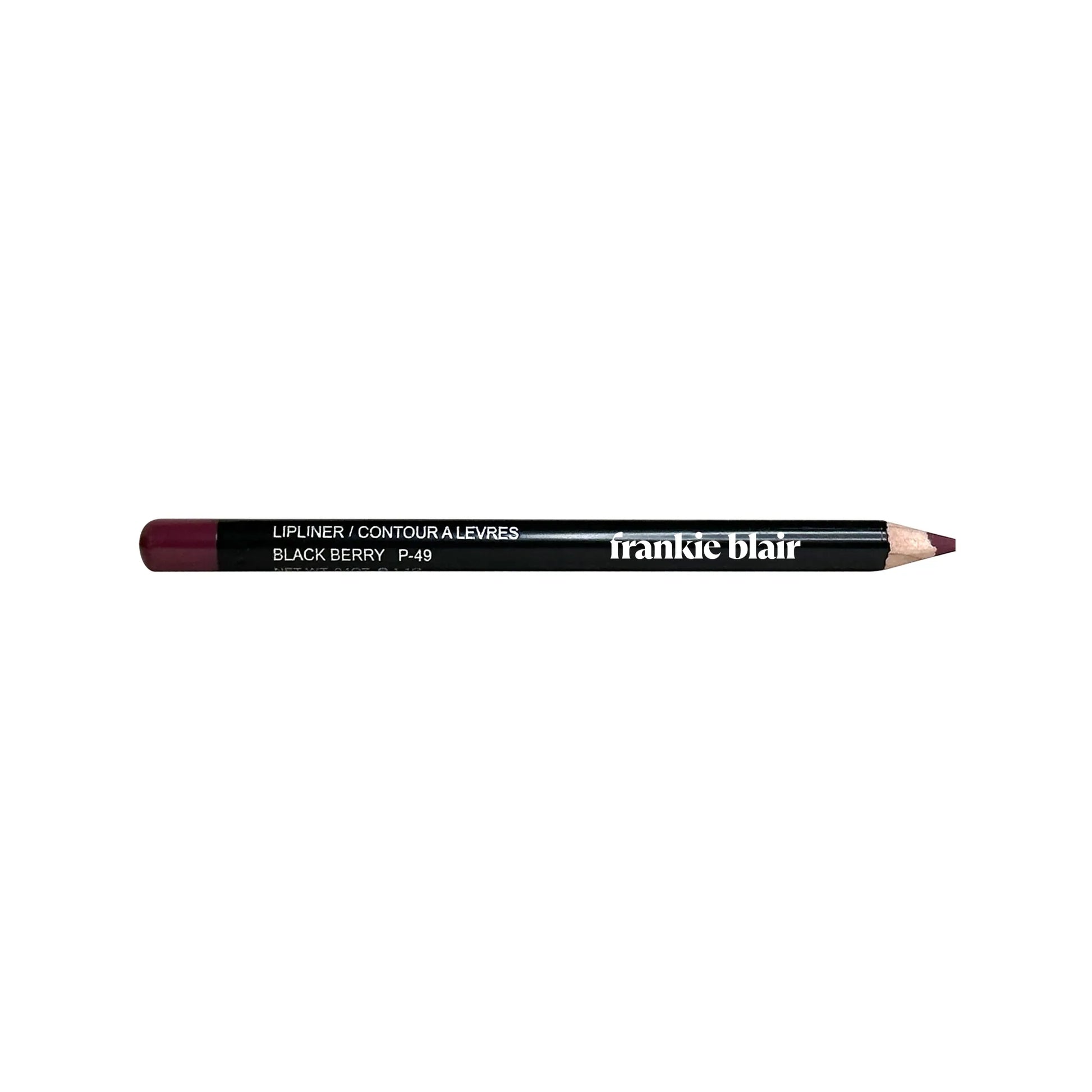 Frankie Blair Lip Liner Black Berry