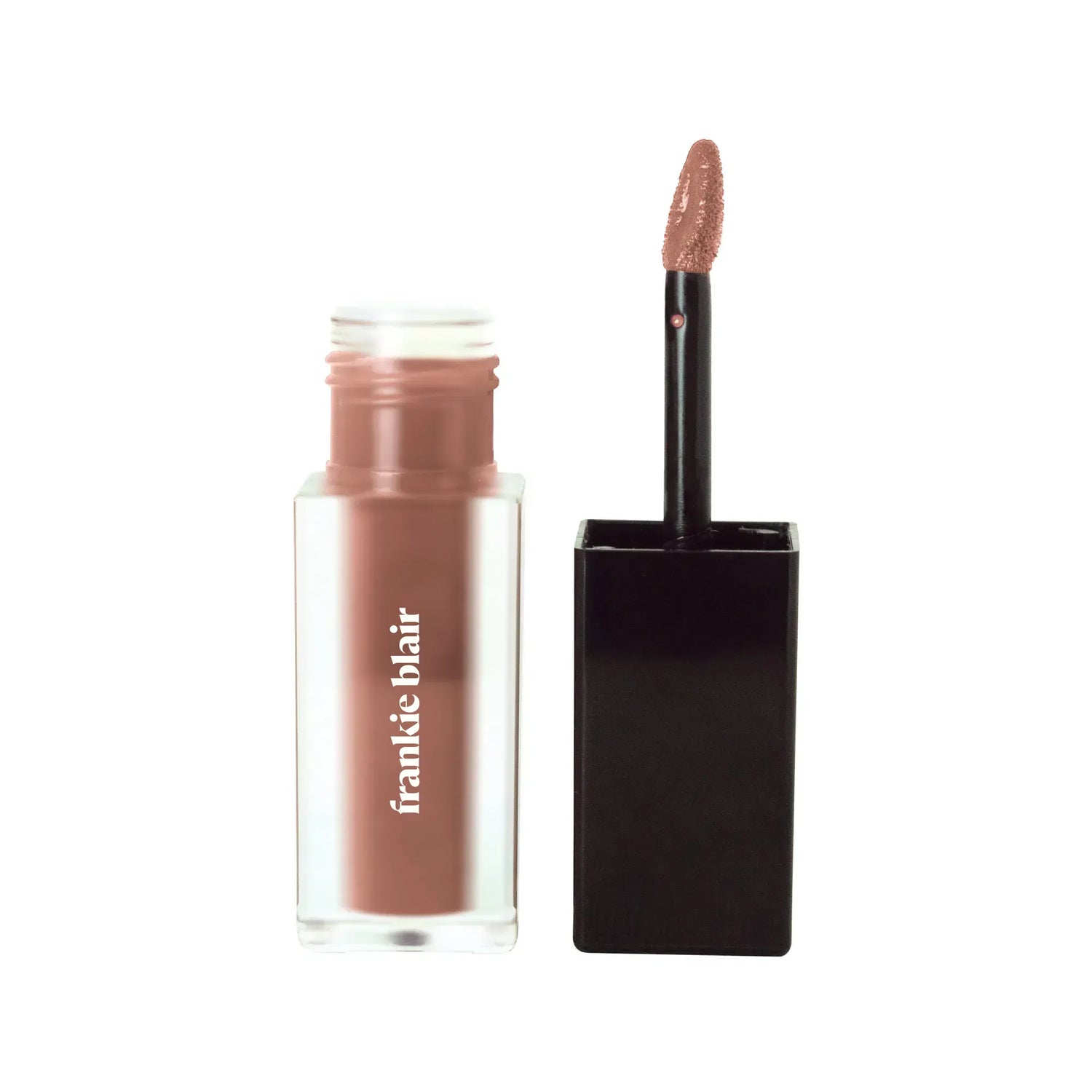 Frankie Blair Nude Blonde Matte Lip Stain, the best pale nude lip stain. Long lasting and hydrating.