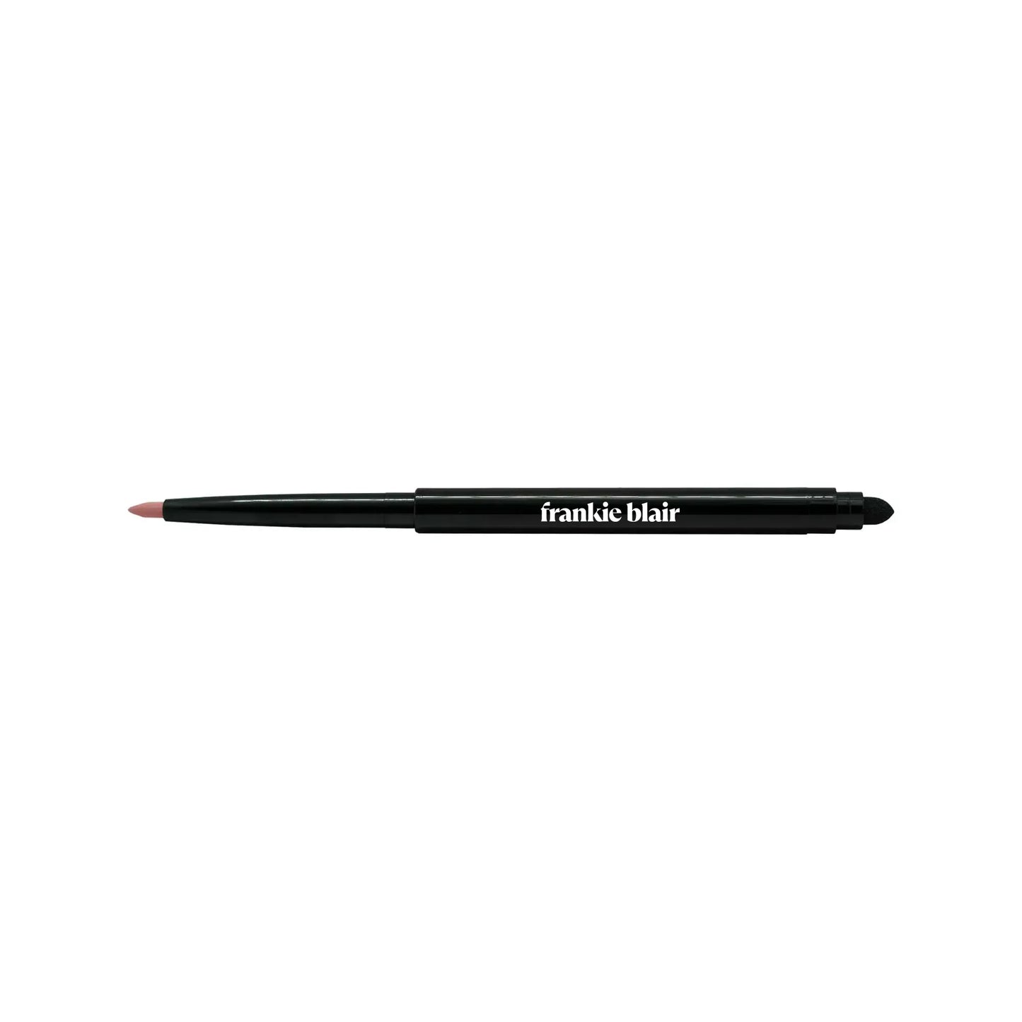 Frankie Blair Retractable Lip Liner Camilla pencil a creamy highly pigmented nude.