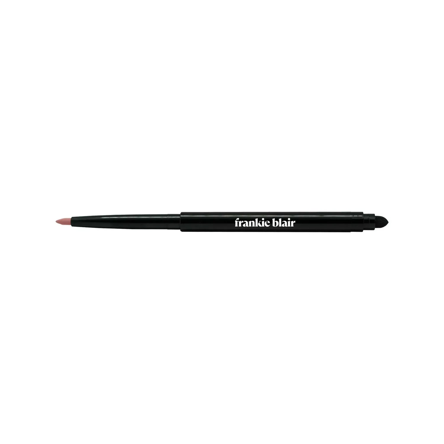 Frankie Blair Retractable Lip Liner Camilla pencil a creamy highly pigmented nude.